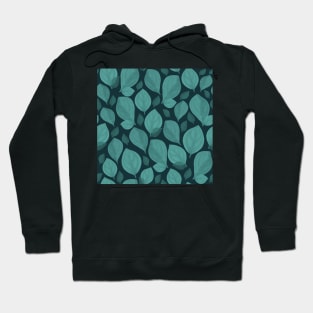 Basil Leaf Pattern Hoodie